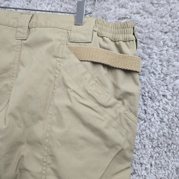 5.11‎ Tactical Taclite Pro Pants 38x30 Beige Ripstop Cargo Utility Workwear READ - Picture 5 of 14